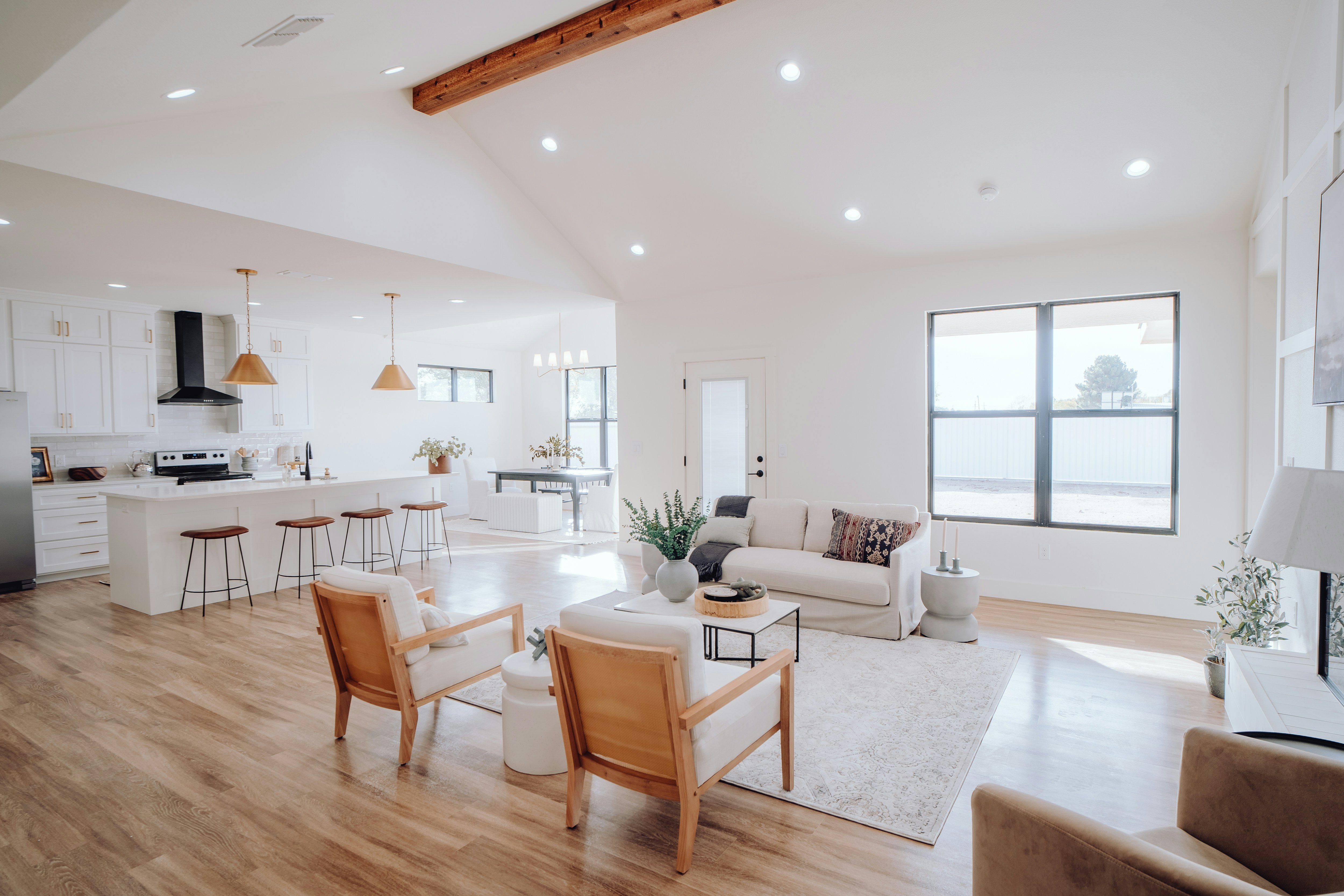 Clean modern residential home